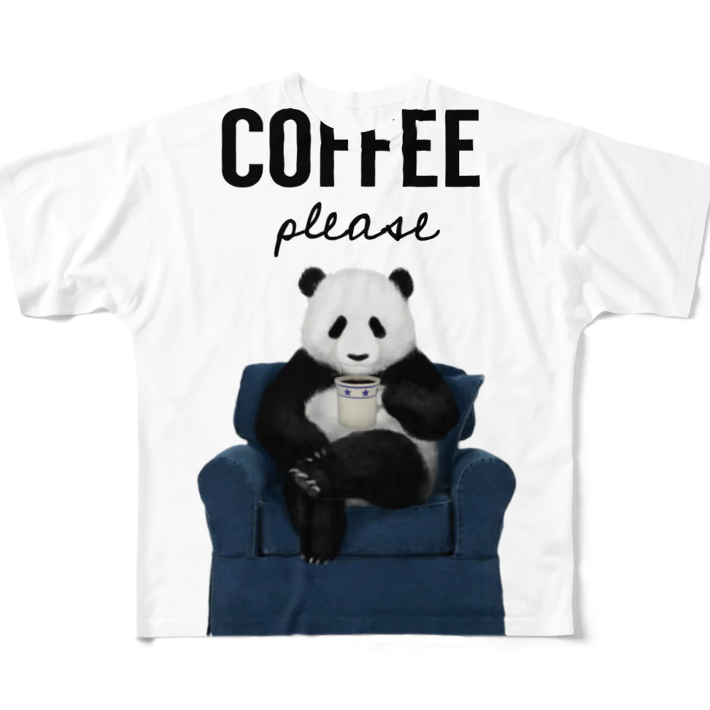 EmmaのCOFFEE please フルグラフィックTシャツ