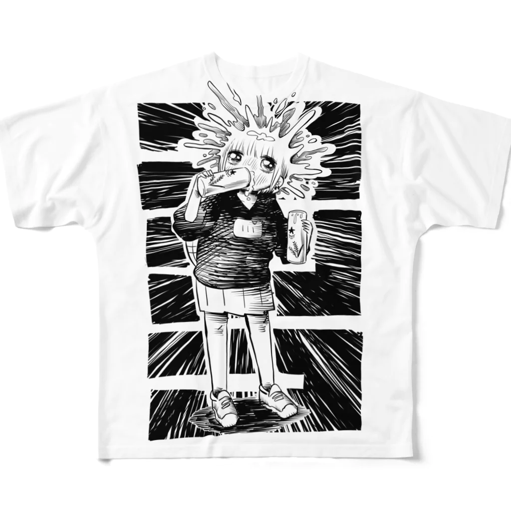 かわいい尻子玉の記念コココ All-Over Print T-Shirt