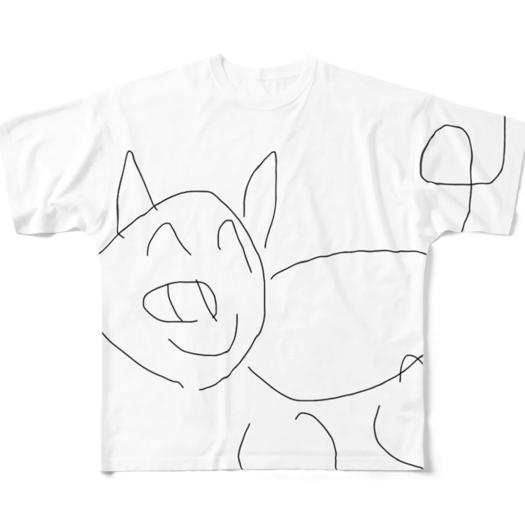 ぷんはうすのぶた2 All-Over Print T-Shirt