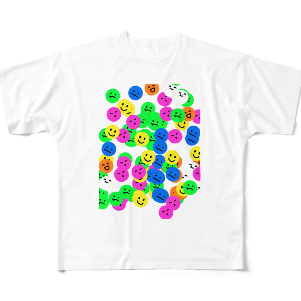 癒しショップのニコちゃん All-Over Print T-Shirt