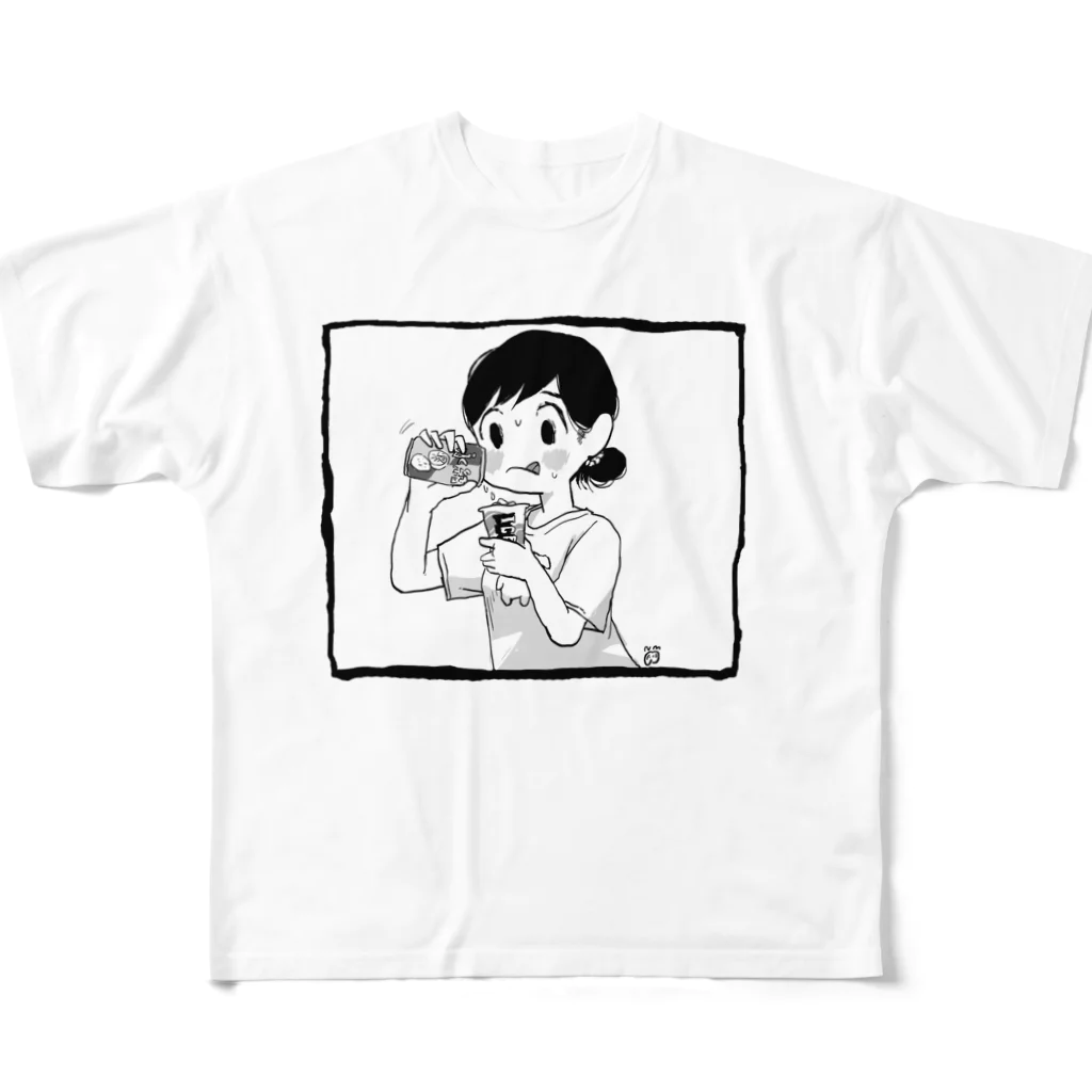 にくまん子の夏のドーピングT All-Over Print T-Shirt