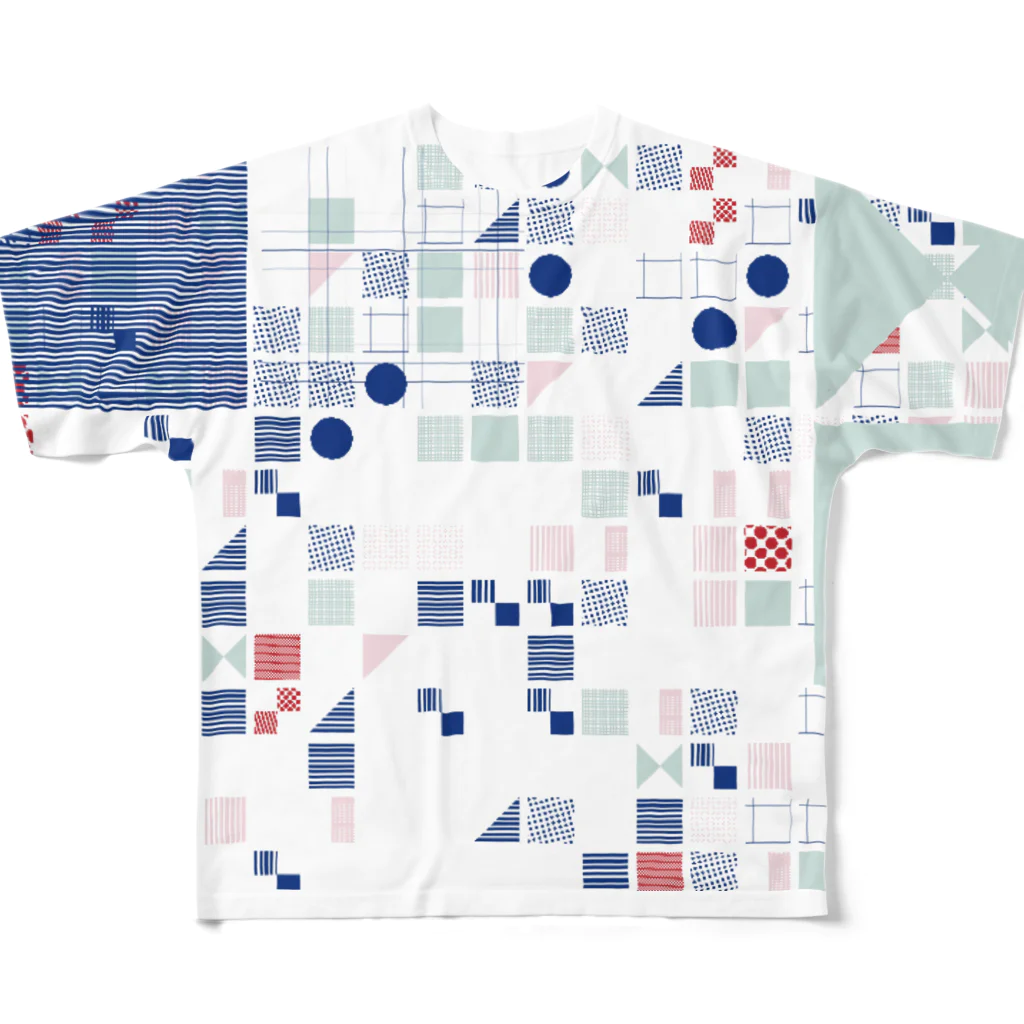 壁側の_03 All-Over Print T-Shirt