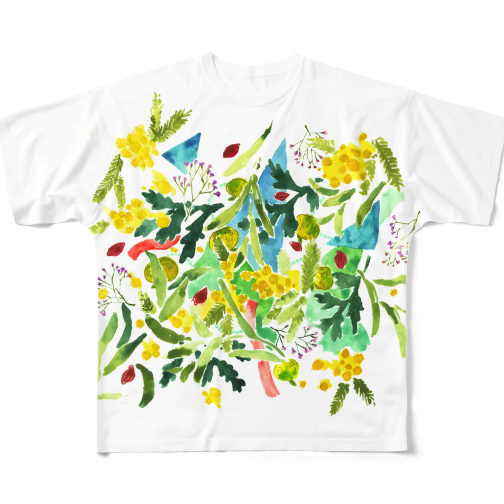 niwatatsu mizuの徳島の思い出 All-Over Print T-Shirt