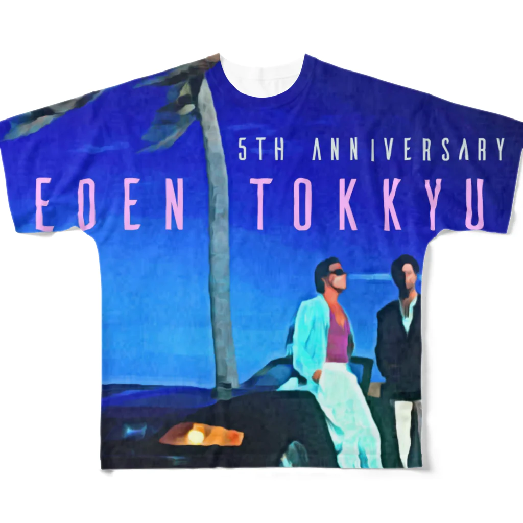 エデン特急のMIAMI TOKKYU All-Over Print T-Shirt