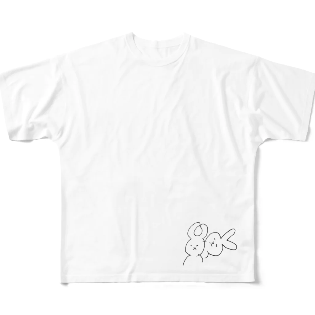 pretty_giiのpg_おっけぃ All-Over Print T-Shirt