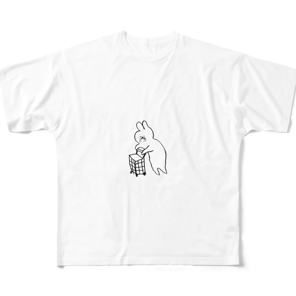 pretty_giiのpg_キコキコ フルグラフィックTシャツ