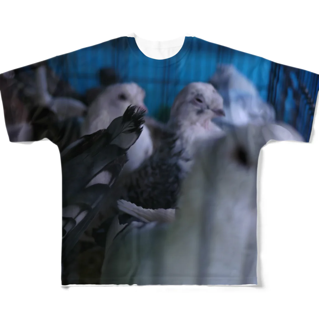 fragmentsのトルコの鳩 All-Over Print T-Shirt