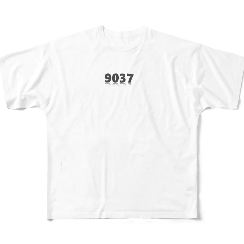 9037 クレサウナーの9037 All-Over Print T-Shirt