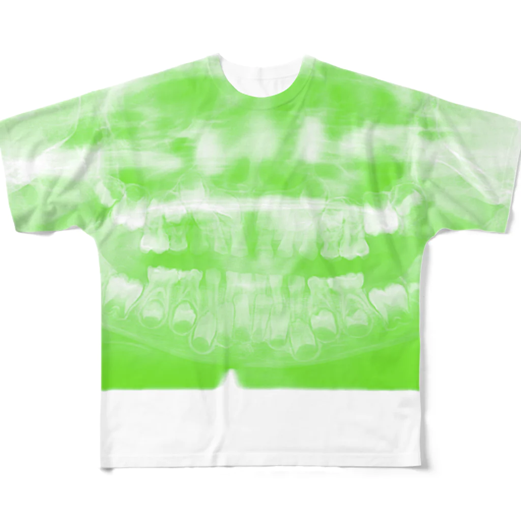 物欲センターの全部あるよ!! 黄緑 All-Over Print T-Shirt