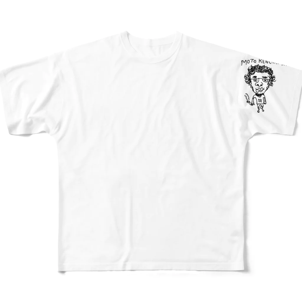 kennyのもとけんちくか フルグラフィックTシャツ