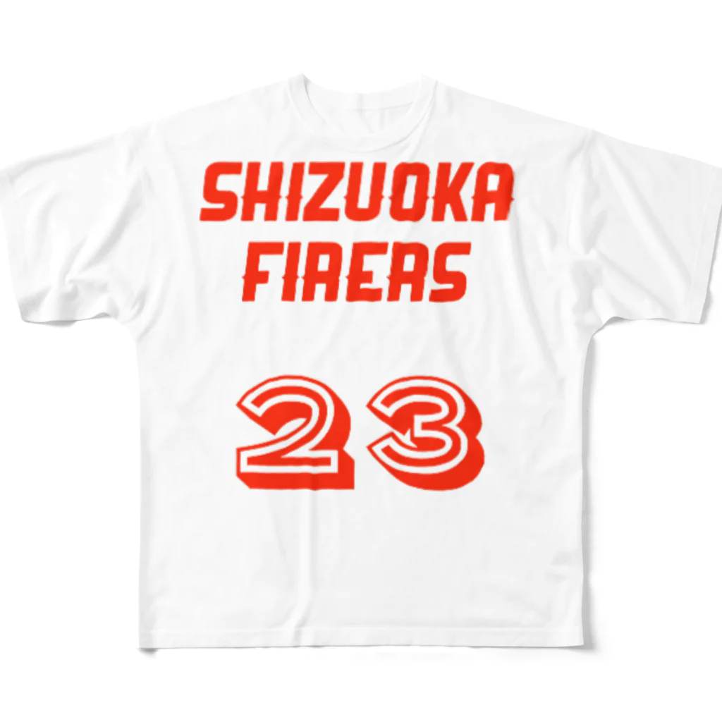 factory-SHIZUOKAの静岡ご当地スーパーチーム All-Over Print T-Shirt