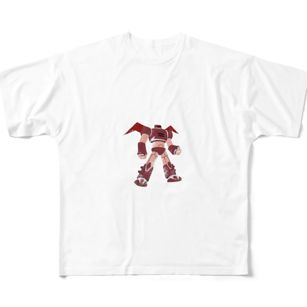 kaorin_doraのヒーローロボット フルグラフィックTシャツ