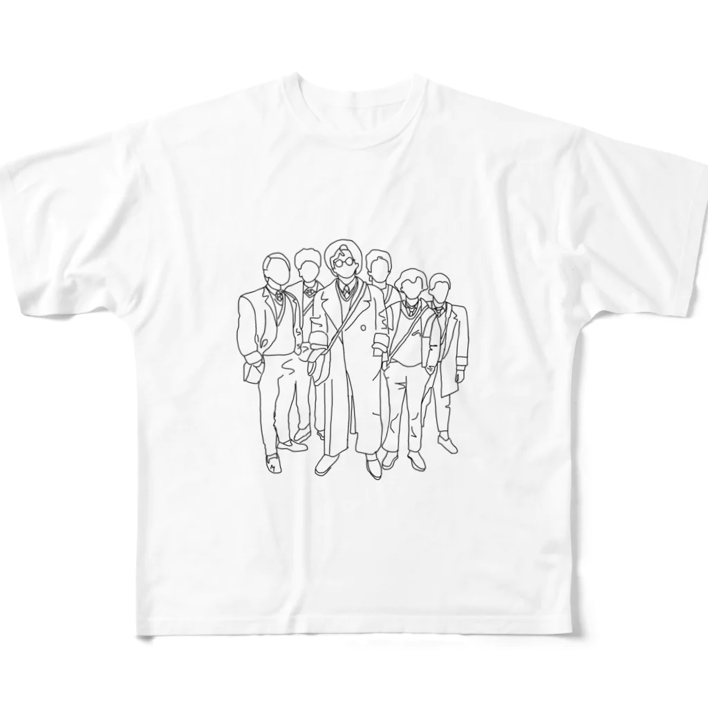 Mのいけいけぼーい All-Over Print T-Shirt