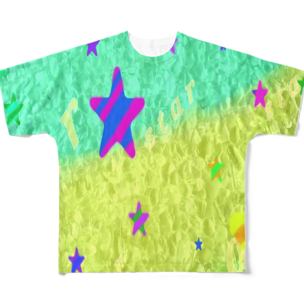 Starの海と星 All-Over Print T-Shirt