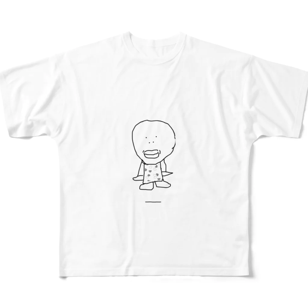 MAROJIのアキちゃん All-Over Print T-Shirt