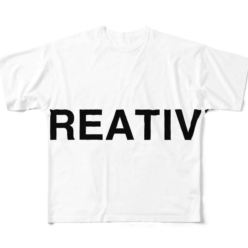 TOKYO LOGOSHOP 東京ロゴショップのCREATIVE-クリエイティブ- フルグラフィックTシャツ