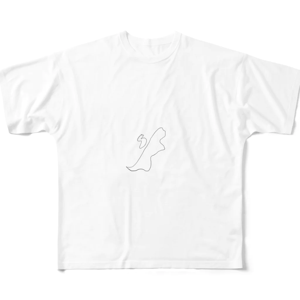 niigata_のniigata t-shirt フルグラフィックTシャツ