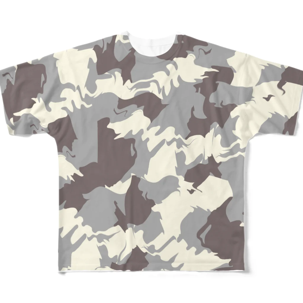 LUSTの1st camo All-Over Print T-Shirt