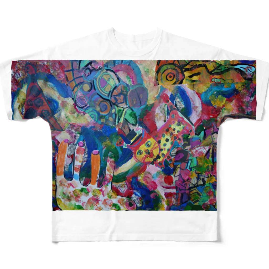 秋永アートの1 All-Over Print T-Shirt