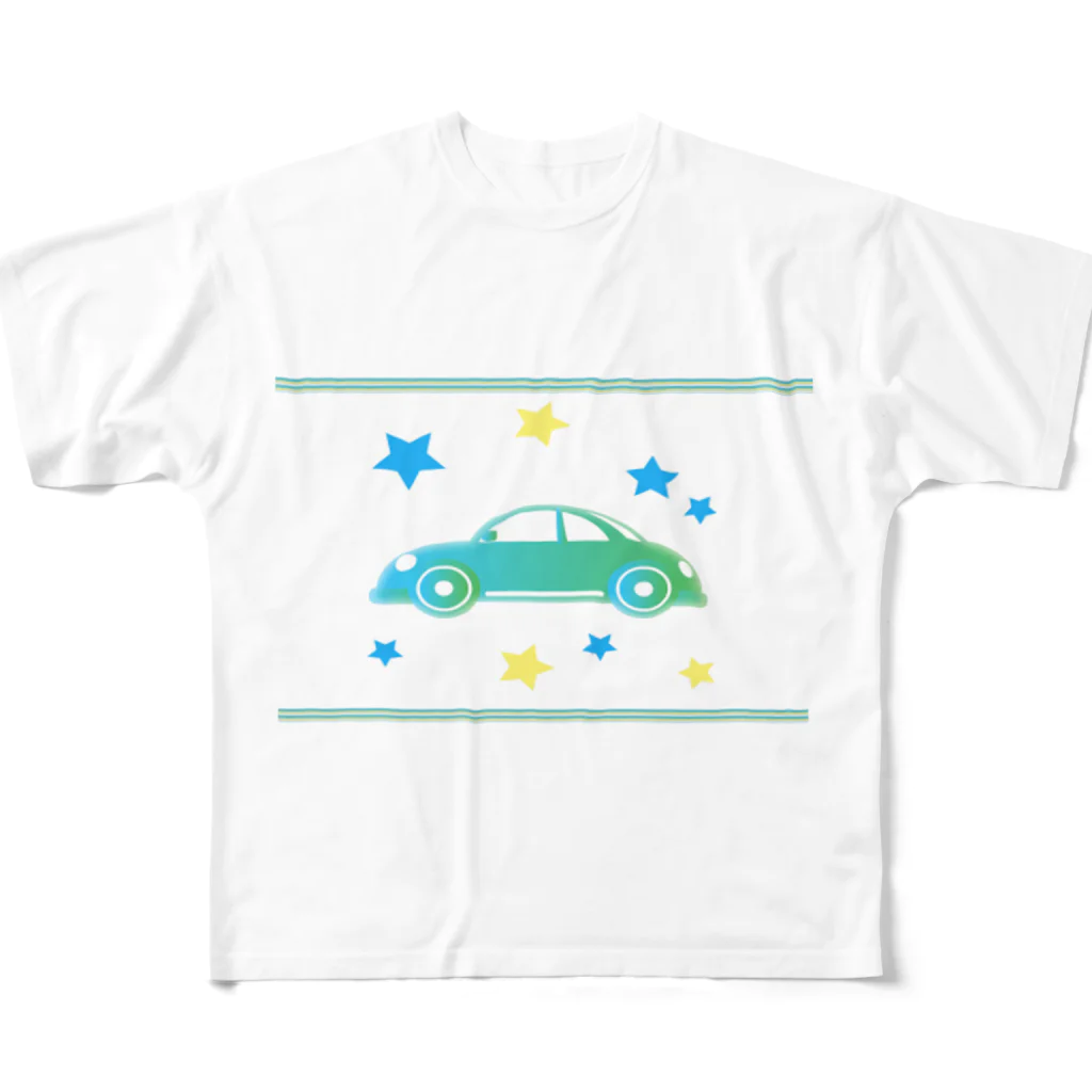 Dreamscape(LUNA)の星空ドライブ All-Over Print T-Shirt