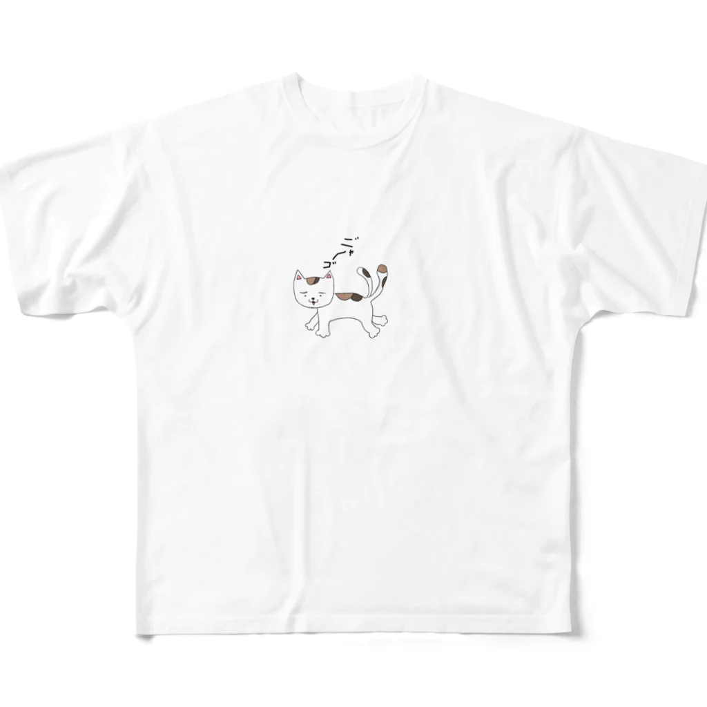 OOJOのミュータントキャッツ『猫又』 フルグラフィックTシャツ