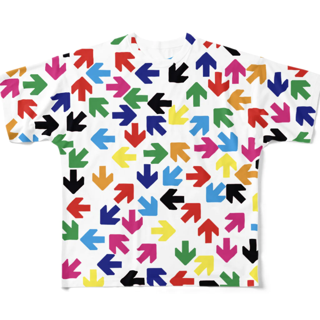 なぞQの新矢印vol.4 All-Over Print T-Shirt