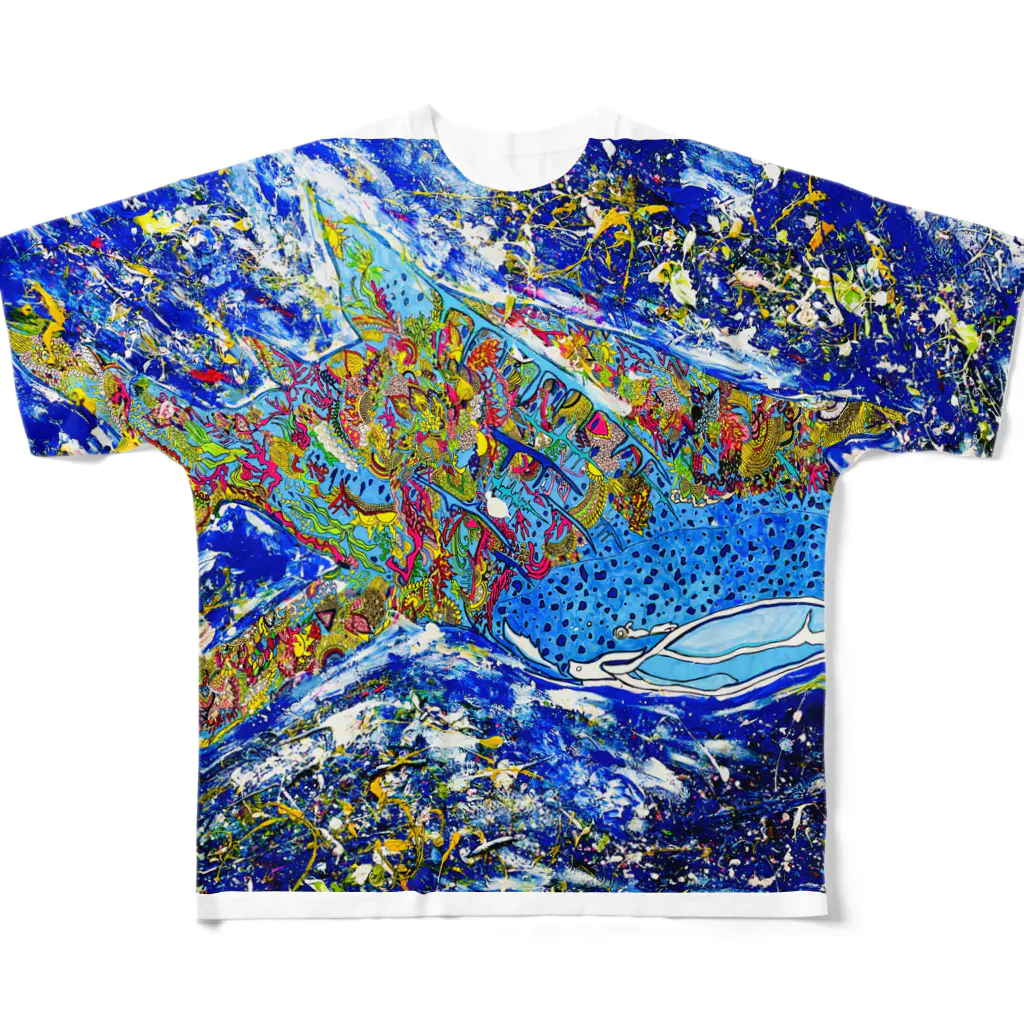 成宮成人のポジティブハロー All-Over Print T-Shirt