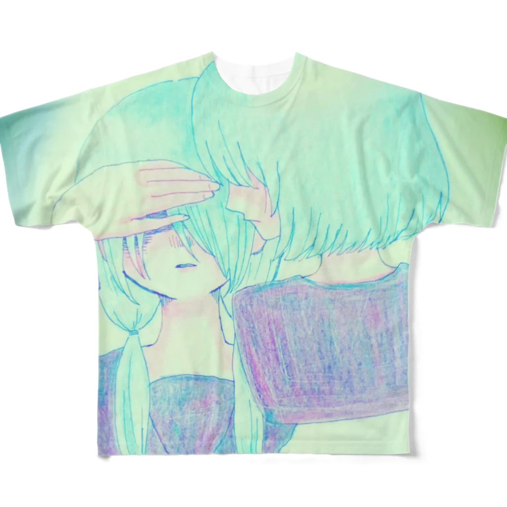 こころのおと。のひとりじめ All-Over Print T-Shirt