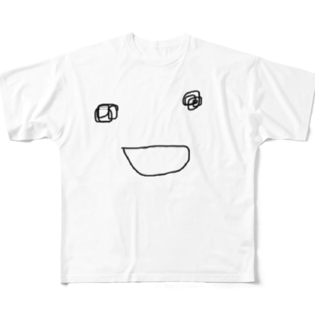 60%のバカ フルグラフィックTシャツ