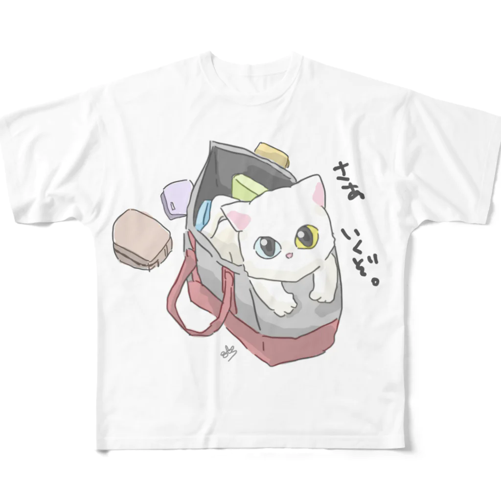 はちよんごの準備万端 フルグラフィックTシャツ