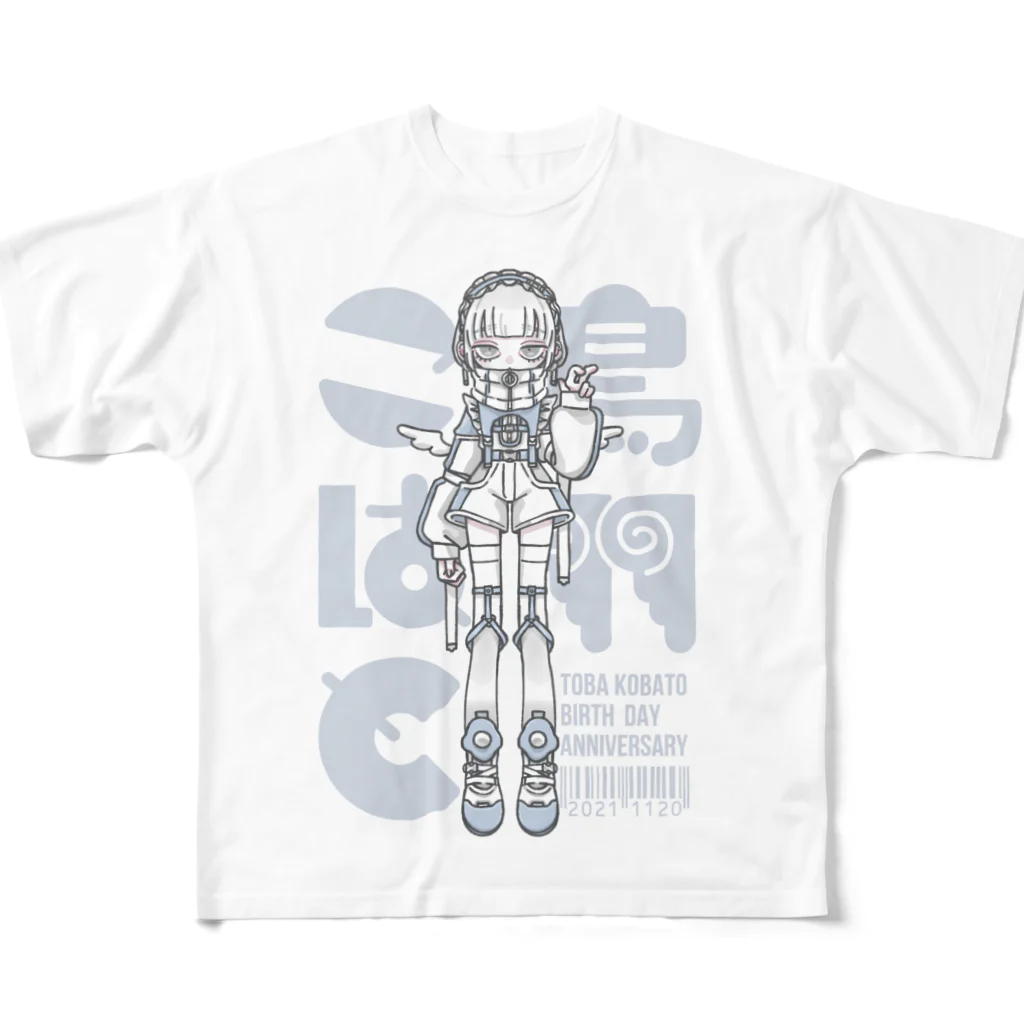 ぽぽやさんのぽぽ生誕T All-Over Print T-Shirt