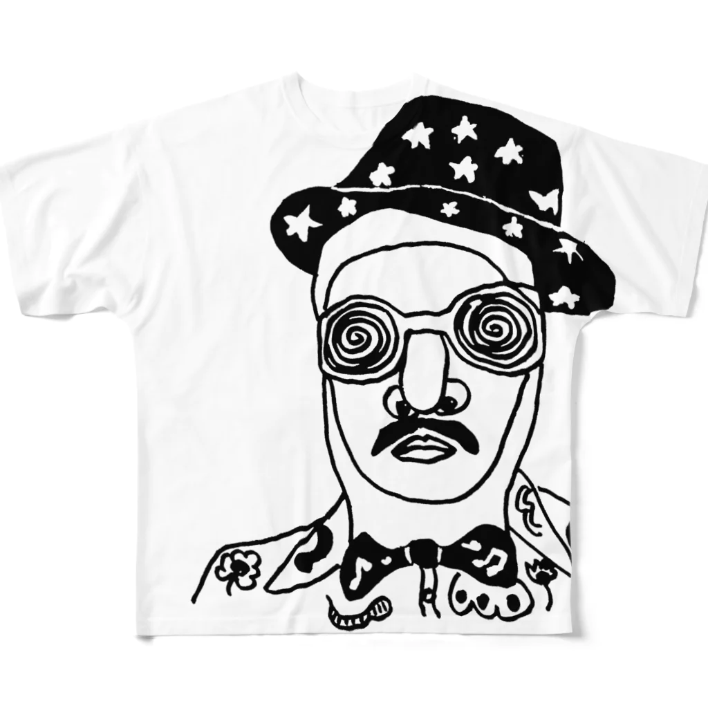 AITSUの一人歩きのAITSU All-Over Print T-Shirt