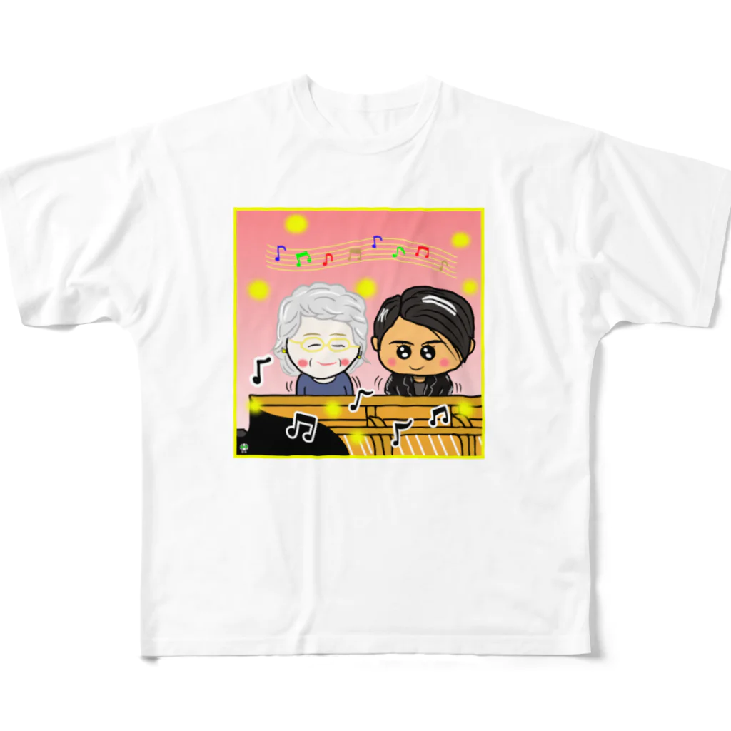 ビケ＠BKF48 補欠のBK　ピアノ演奏４ All-Over Print T-Shirt