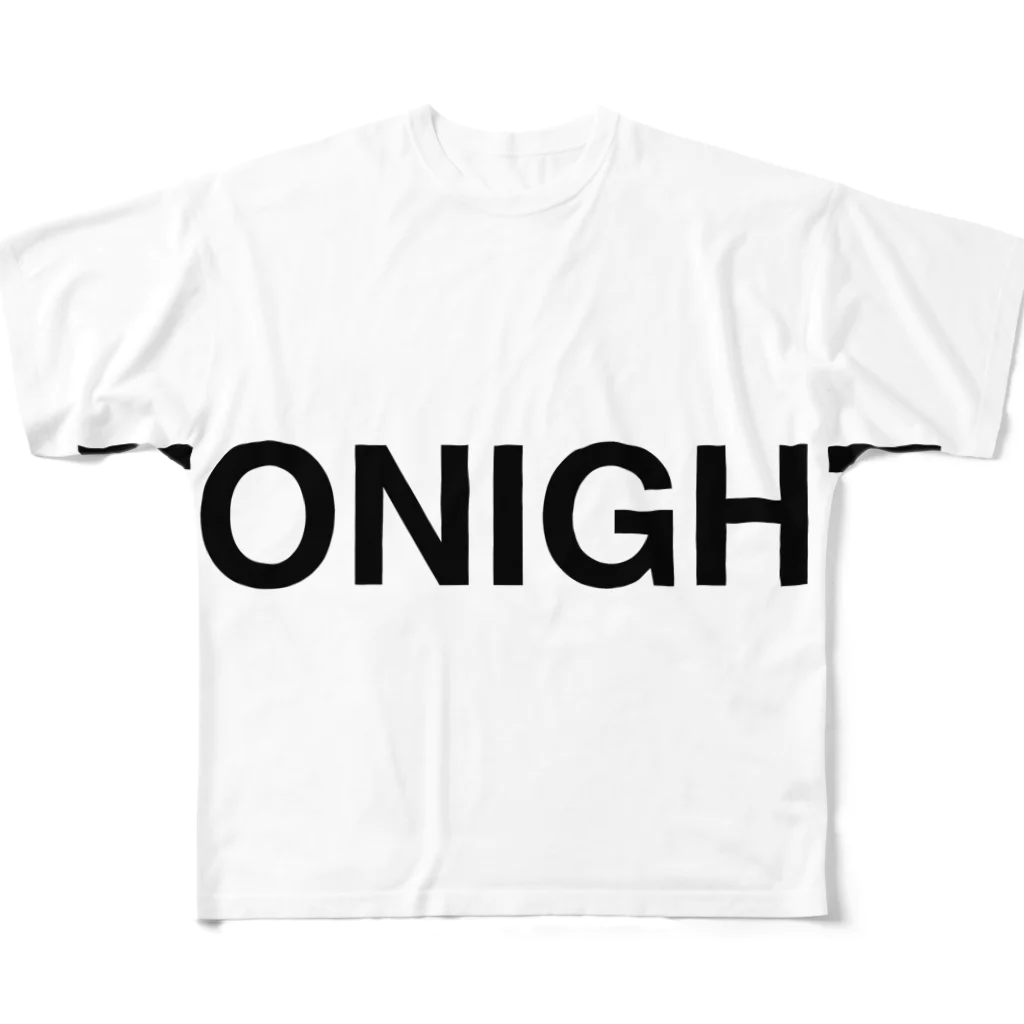 TOKYO LOGOSHOP 東京ロゴショップのTONIGHT-トゥナイト- All-Over Print T-Shirt