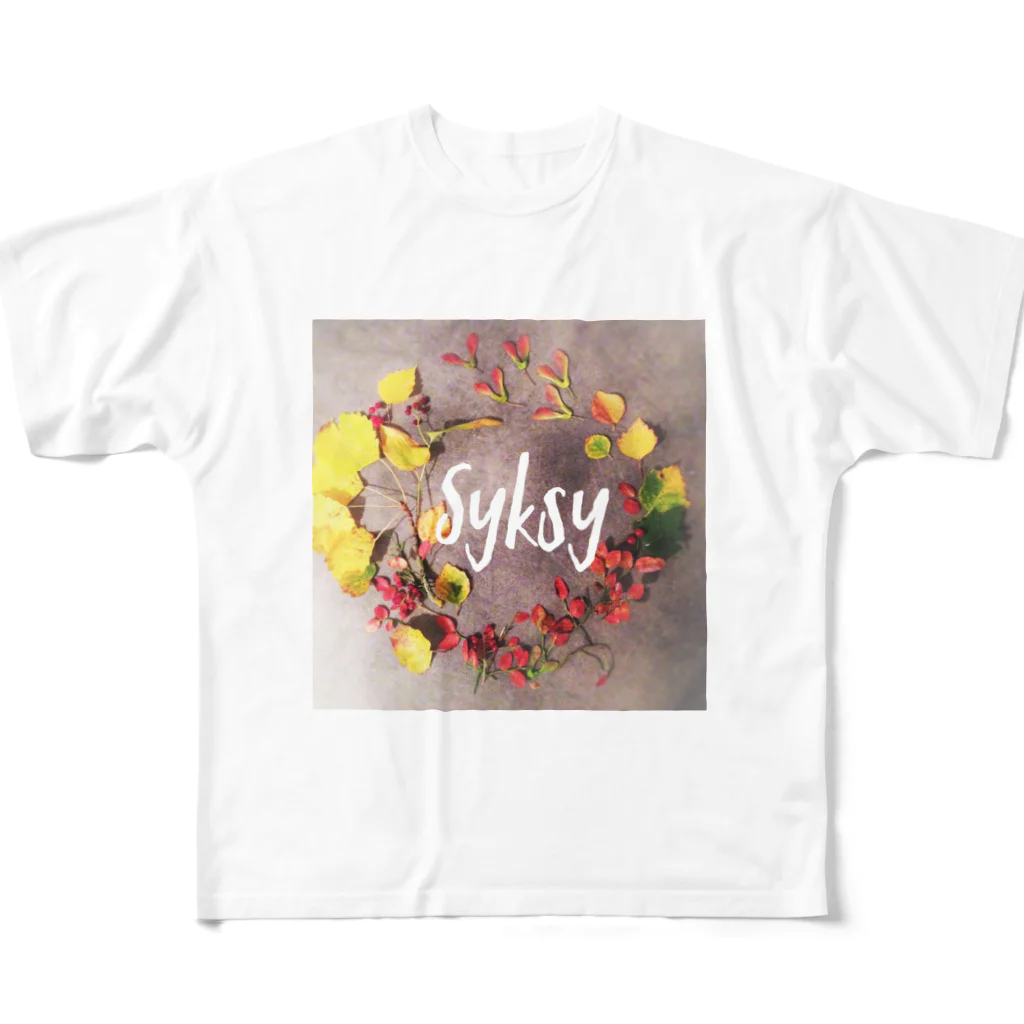 PionikkoのSyksy フルグラフィックTシャツ