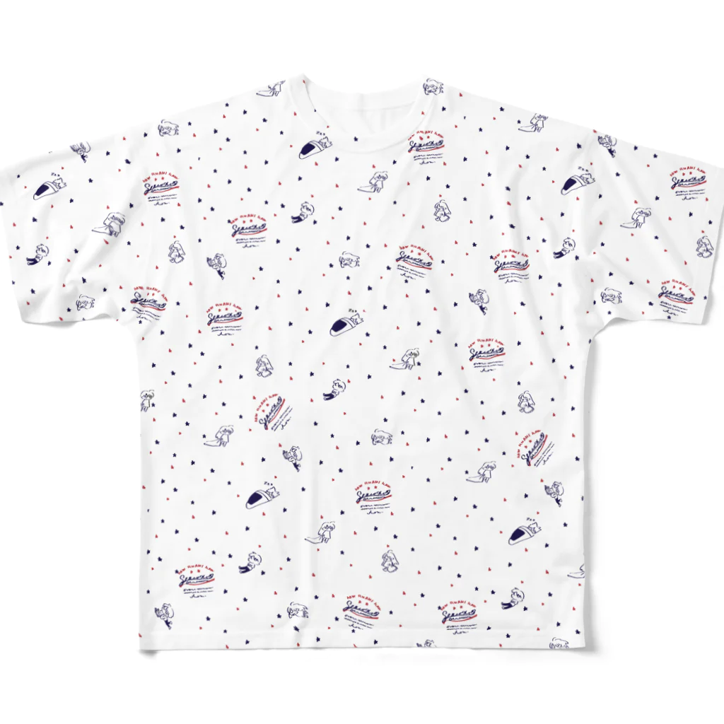 要領のる兄おやすみなさいTシャツ All-Over Print T-Shirt