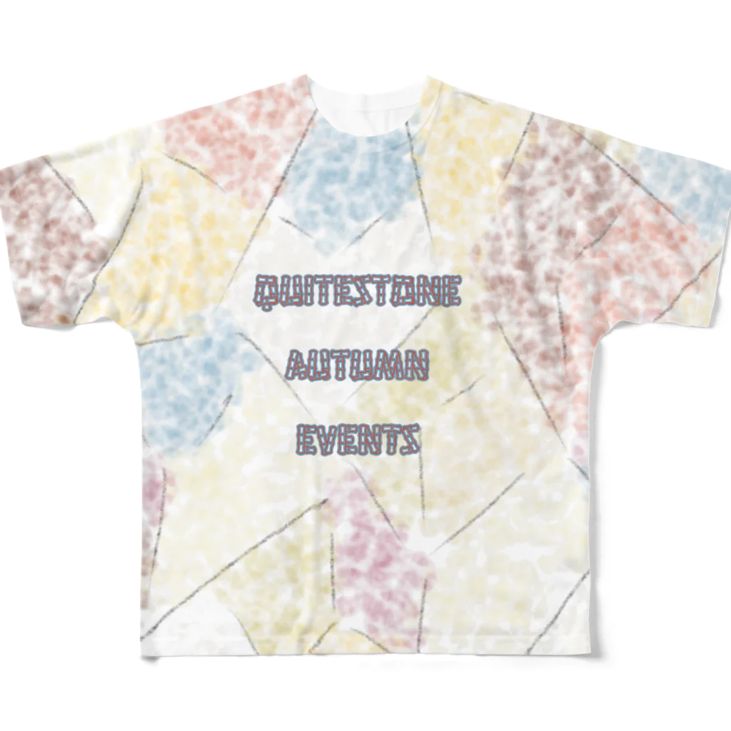 LeafCreateのQuiteStoneAutumnEvents フルグラフィックTシャツ