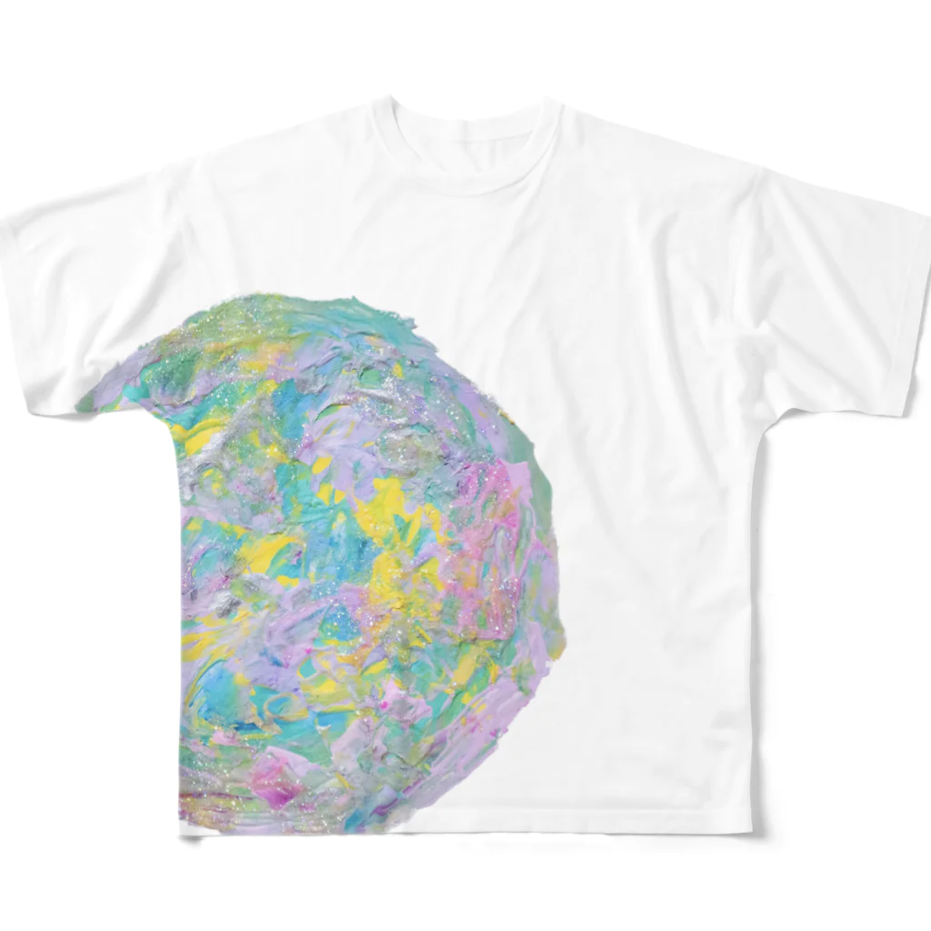 超・可愛い倶楽部の細胞図 All-Over Print T-Shirt