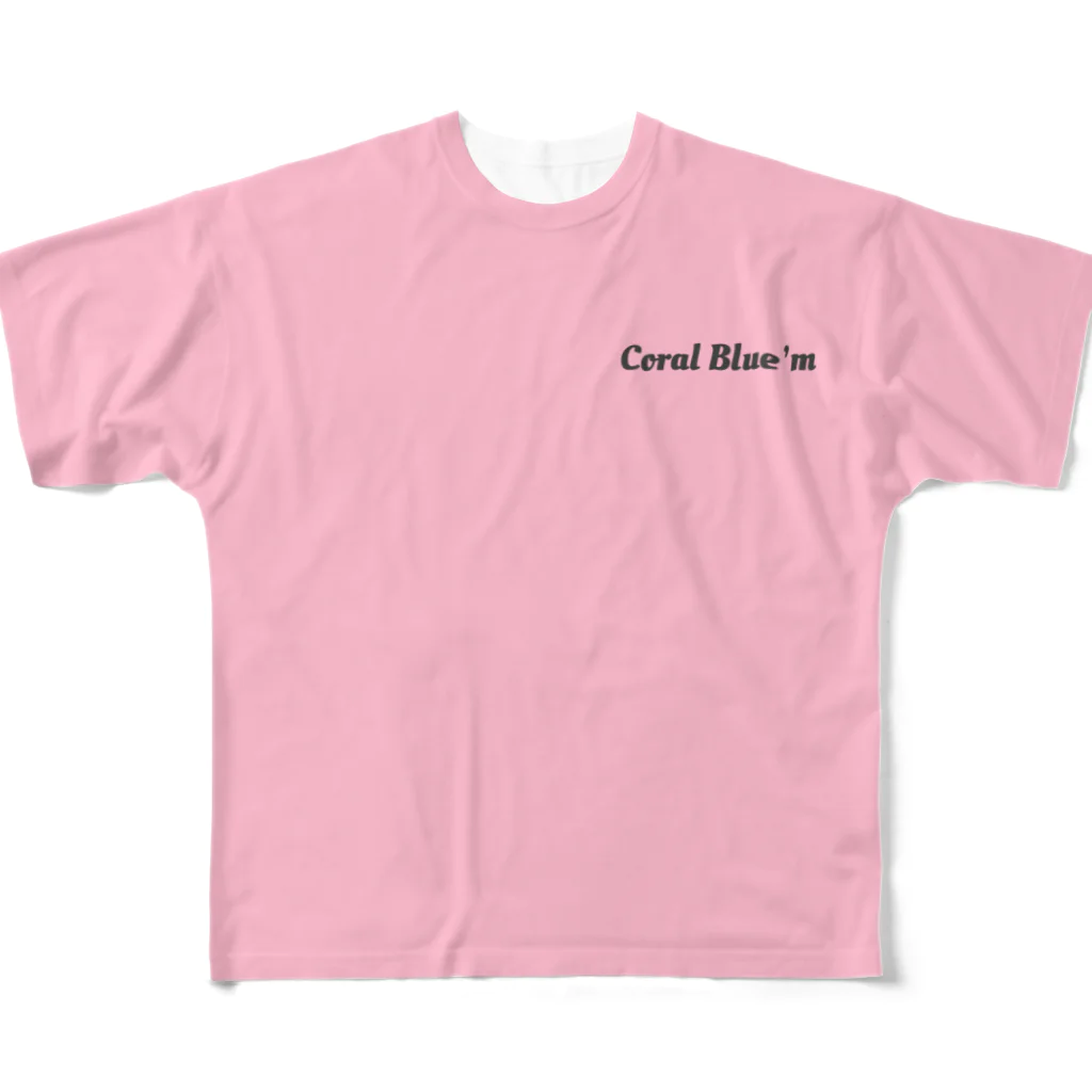 Coral Blue’mのテヅルモヅル　フルグラフィックT フルグラフィックTシャツ