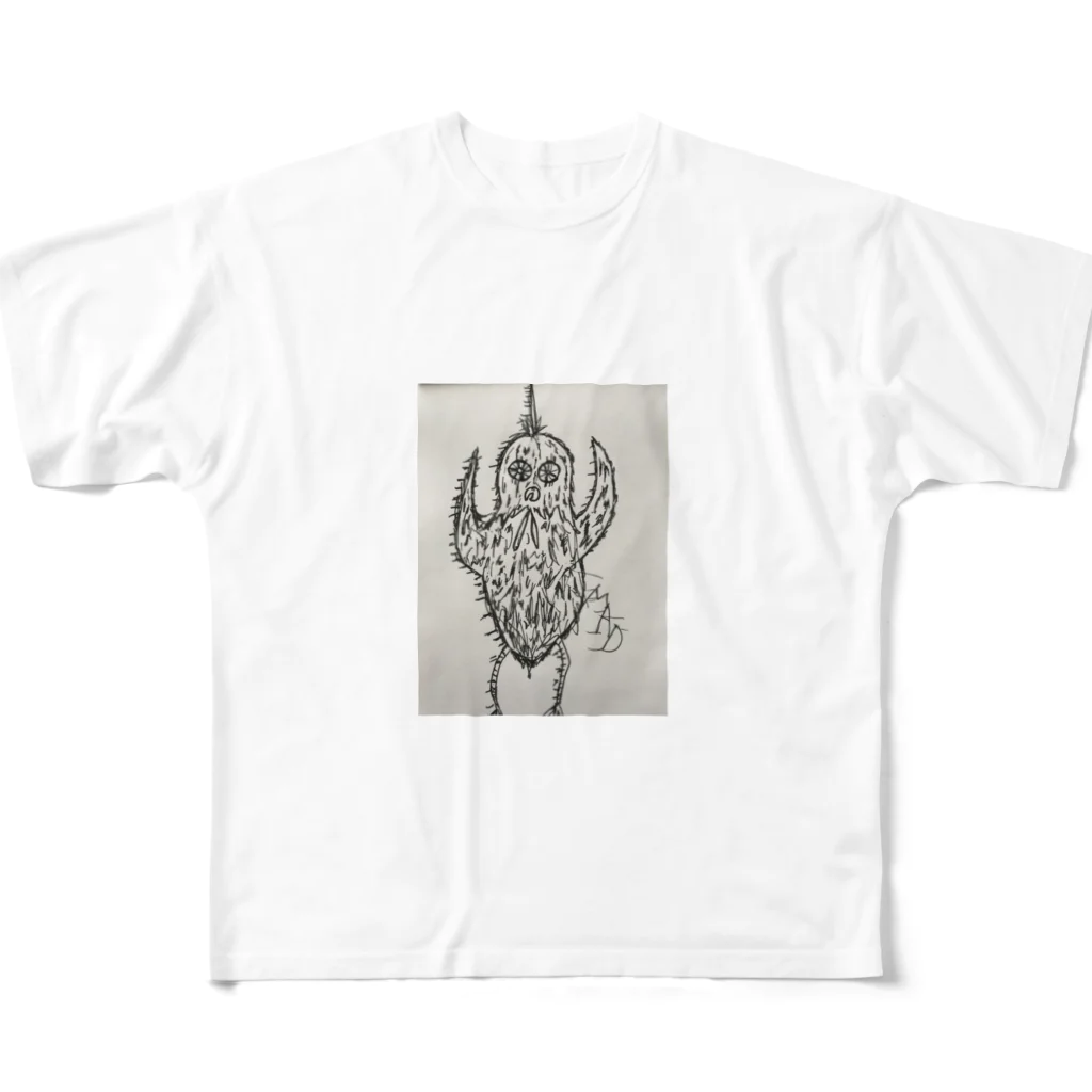 MAD JAPANの幸運の鳥 All-Over Print T-Shirt