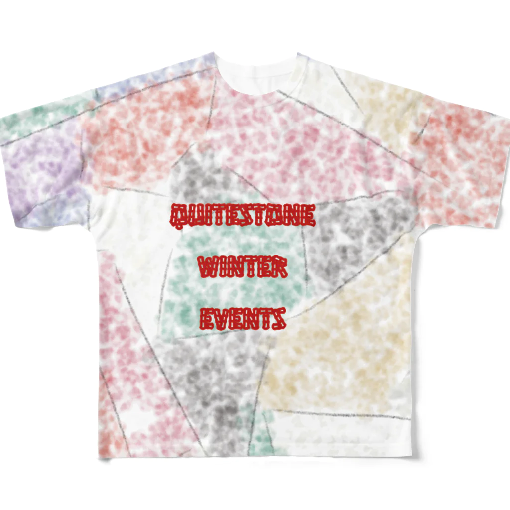 LeafCreateのQuiteStoneWinterEvents All-Over Print T-Shirt