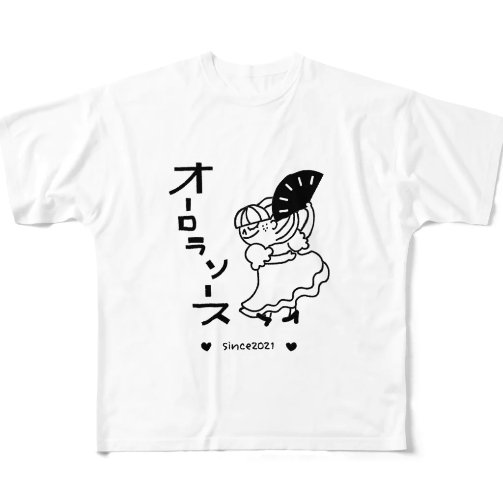 OTOIROのダンス女子 フルグラフィックTシャツ