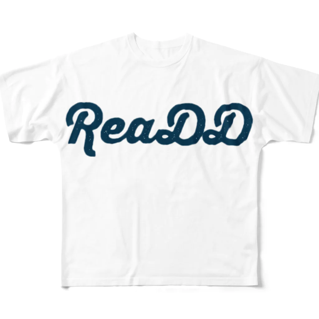 ReaDDのReaDD Tシャツ ロゴ別ver2 フルグラフィックTシャツ