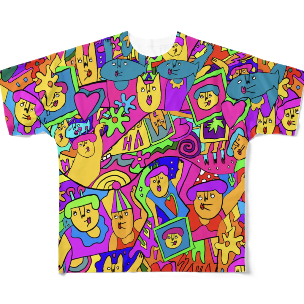 はるやんのはるやんワールド All-Over Print T-Shirt