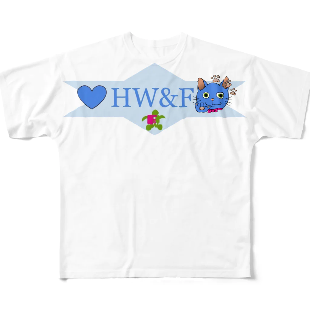 ふぃろの荻上ネリイさんとコラボしたHW&F All-Over Print T-Shirt