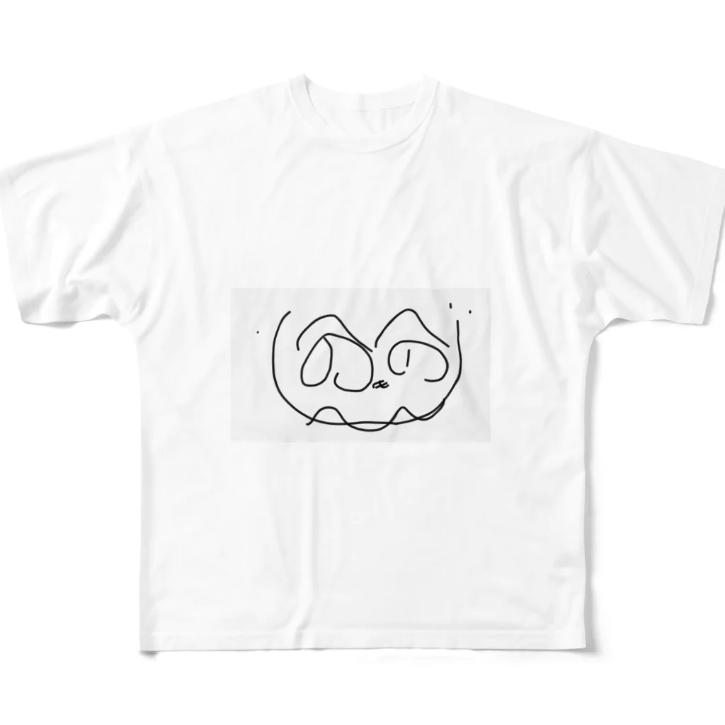 なくそう！殺処分のへのへのも恥 All-Over Print T-Shirt