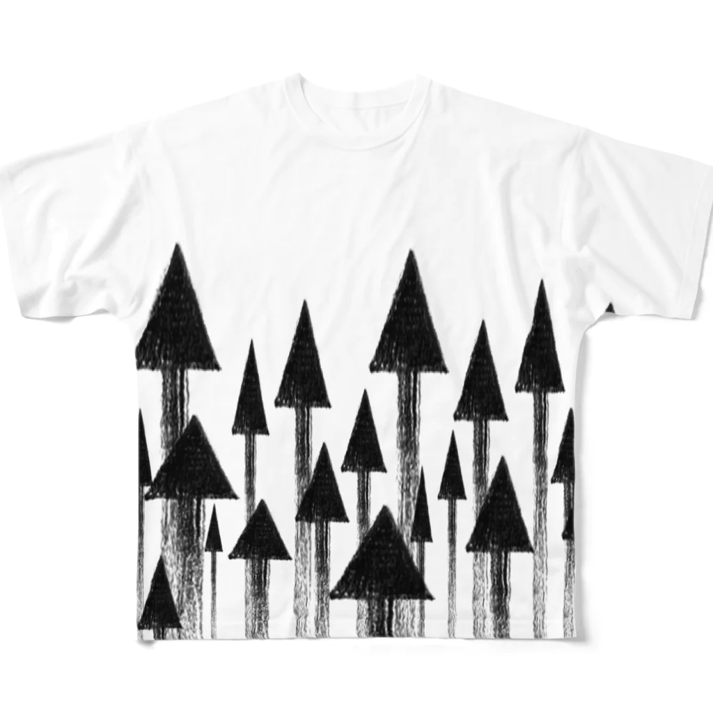 Intuition Designのintuition All-Over Print T-Shirt