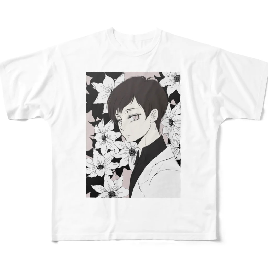 -リコリス・ラジアータ-のノンバイナリー All-Over Print T-Shirt