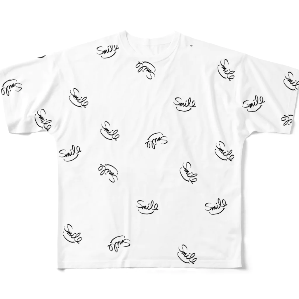 スマイルスタイルのSmileロゴ(シンプル) All-Over Print T-Shirt