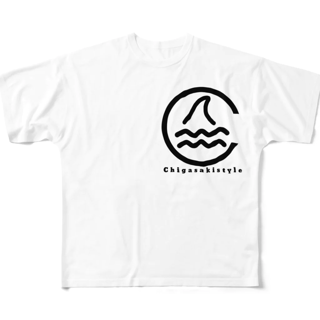 chigasaki styleのチガサキスタイル All-Over Print T-Shirt